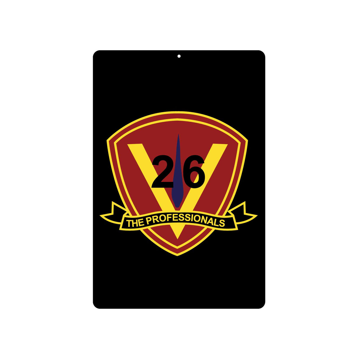 26th Marines Regimental Metal Sign - SGT GRIT