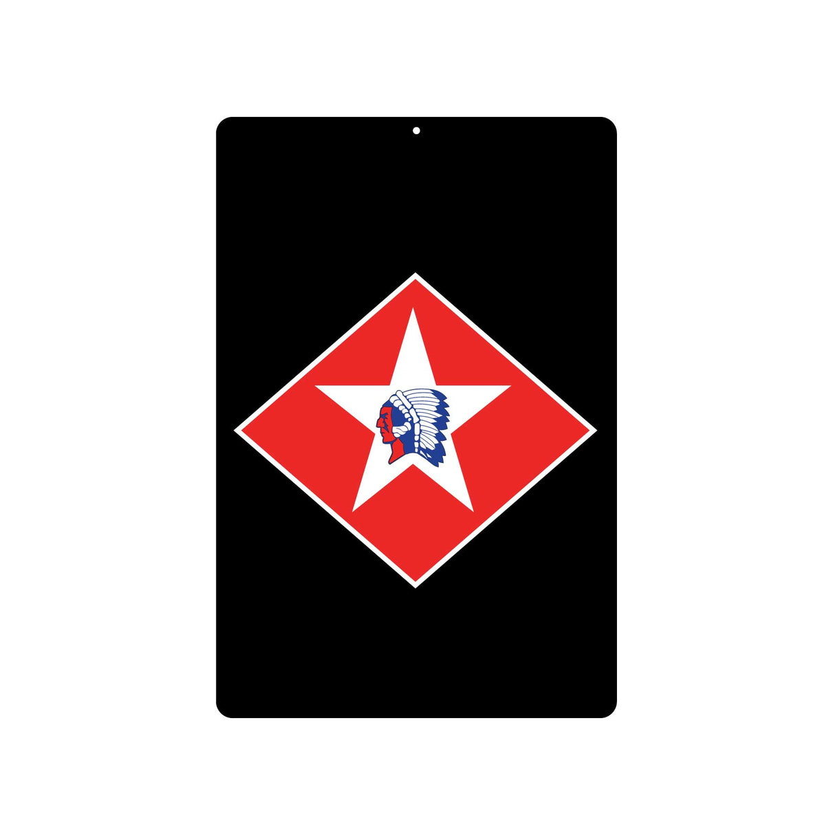 1st Battalion 6th Marines Metal Sign - SGT GRIT