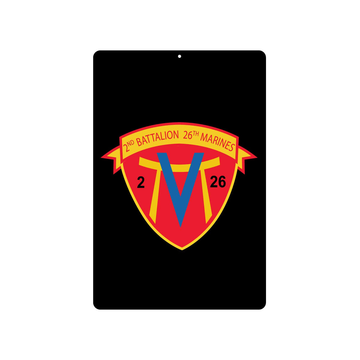 2nd Battalion 26th Marines Metal Sign - SGT GRIT