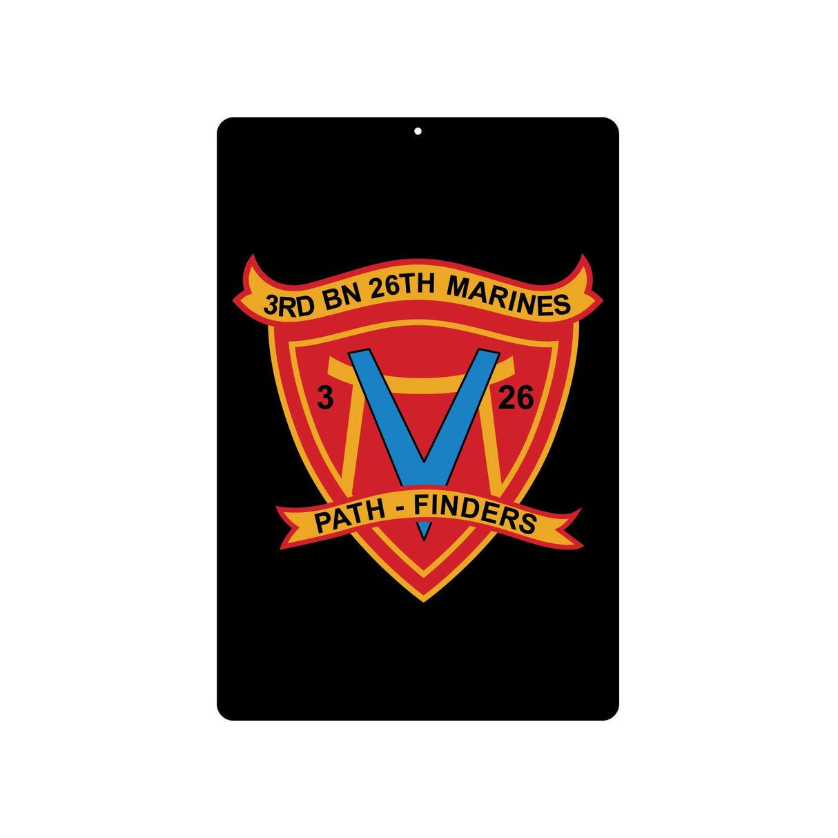 3rd Battalion 26th Marines Metal Sign - SGT GRIT