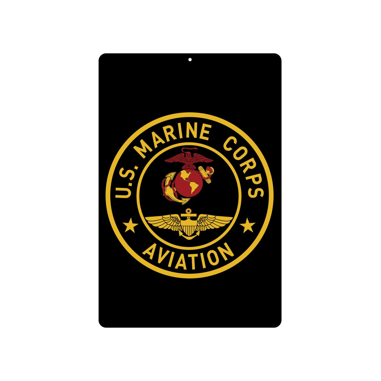 Marine Corps Aviation Metal Sign - SGT GRIT