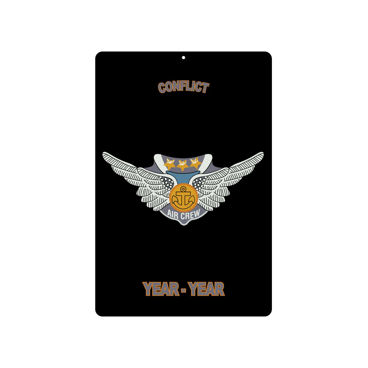 Air Crew Metal Sign - SGT GRIT