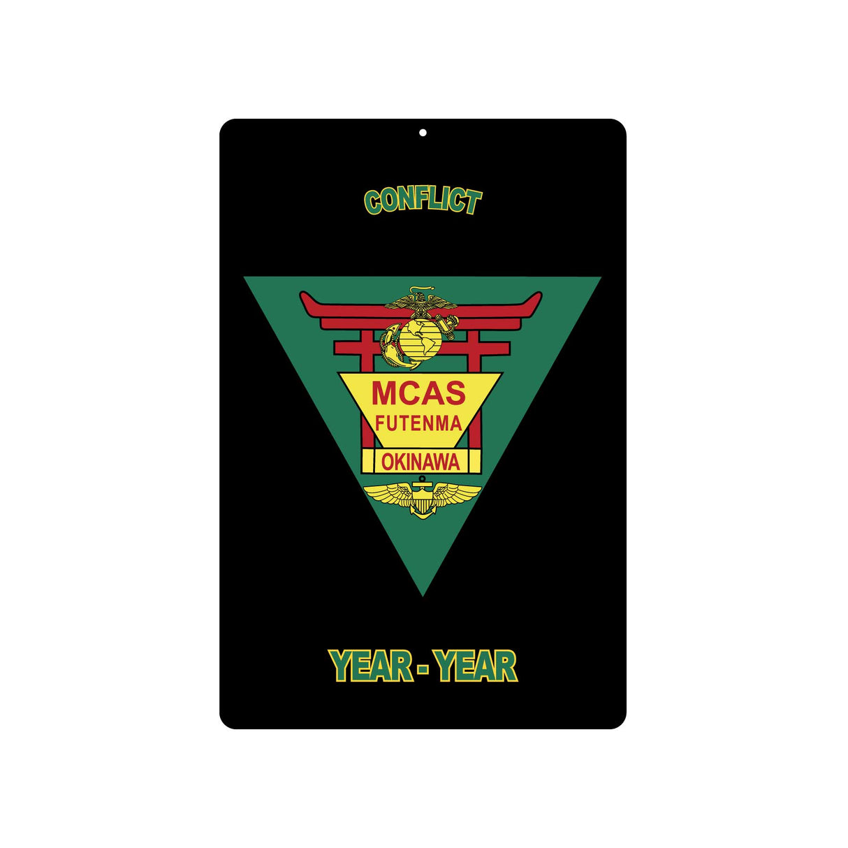 MCAS Futenma Metal Sign - SGT GRIT