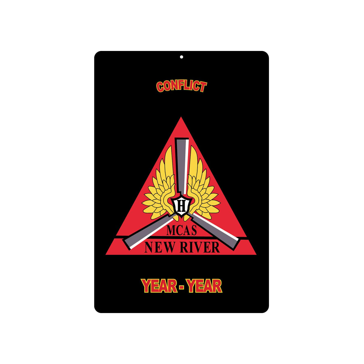 MCAS New River Metal Sign - SGT GRIT