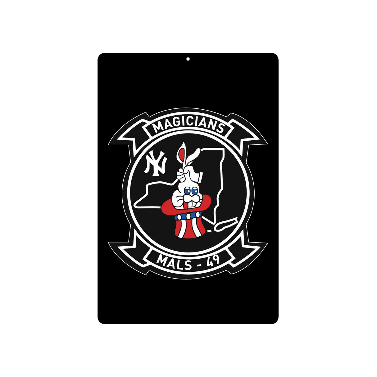 MALS-49 Metal Sign - SGT GRIT