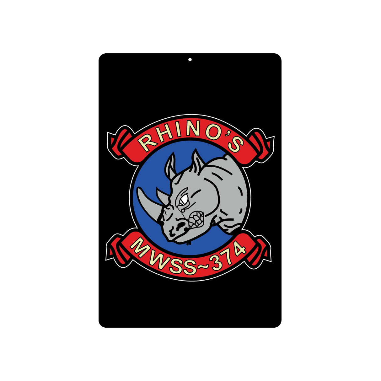 MWSS-374 Metal Sign - SGT GRIT
