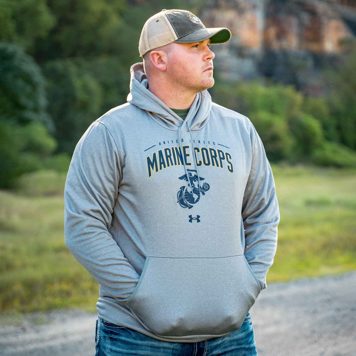 UA USMC Hoodie - SGT GRIT