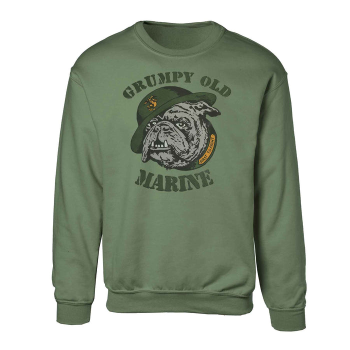 Grumpy Old Marine Crew Sweatshirt