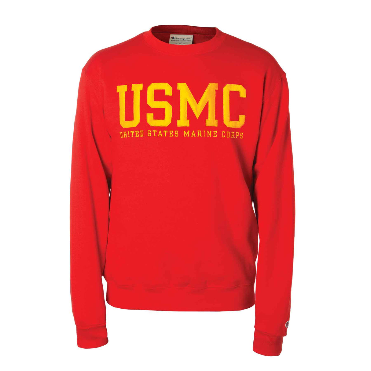 Champion USMC Satin Twill Appliqué Crew - SGT GRIT