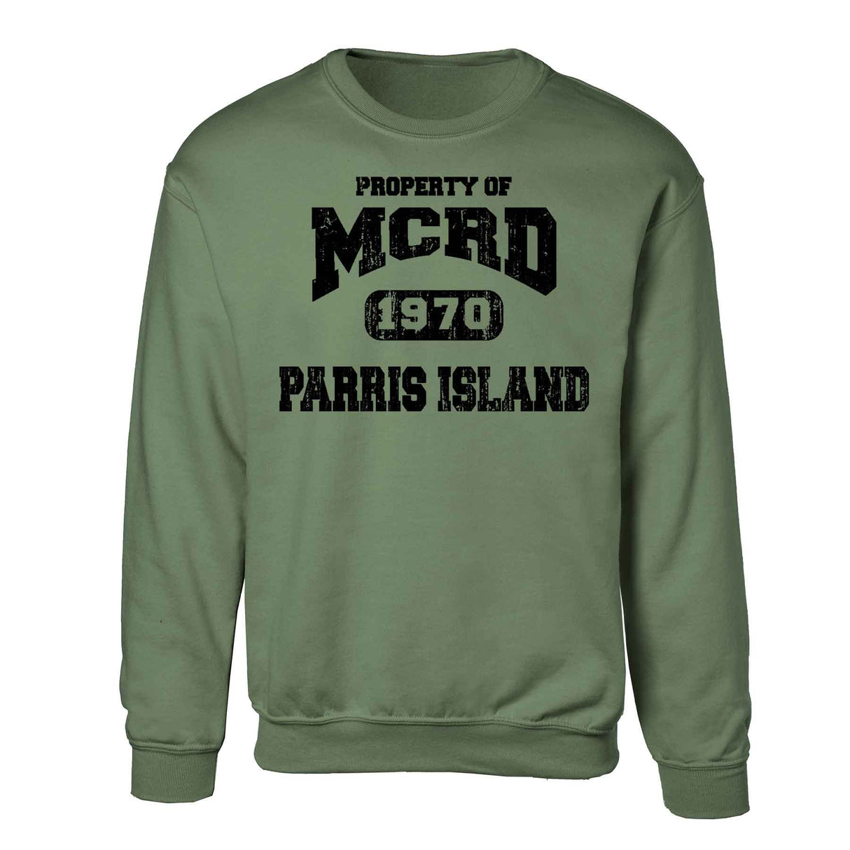 Property of MCRD Crew Sweatshirt - SGT GRIT