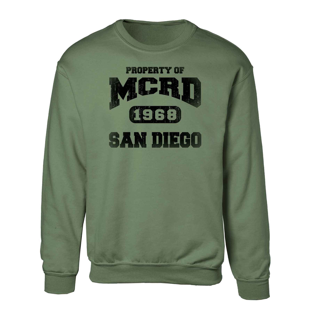 Property of MCRD Crew Sweatshirt - SGT GRIT