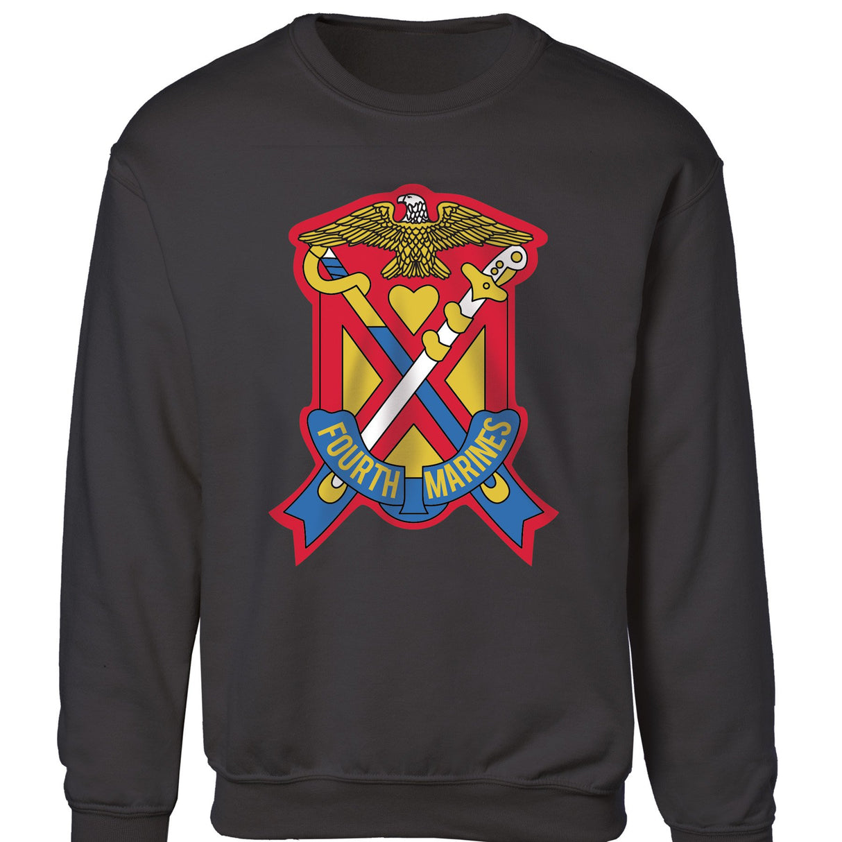 4th Marines Regimental Sweatshirt - SGT GRIT