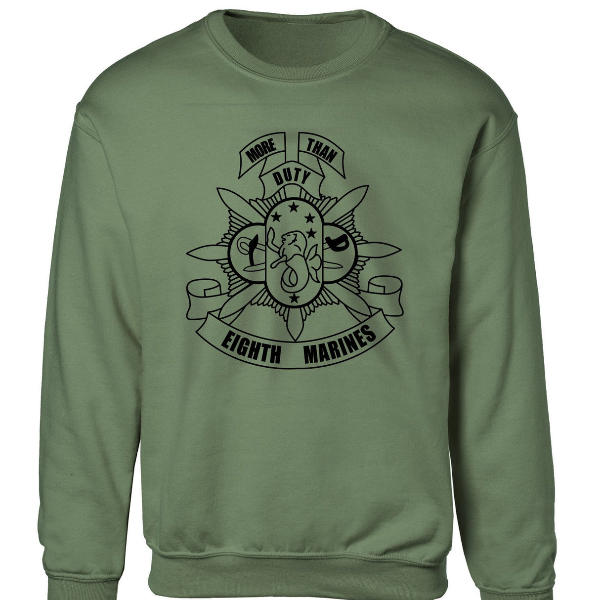8th Marines Regimental Sweatshirt - SGT GRIT