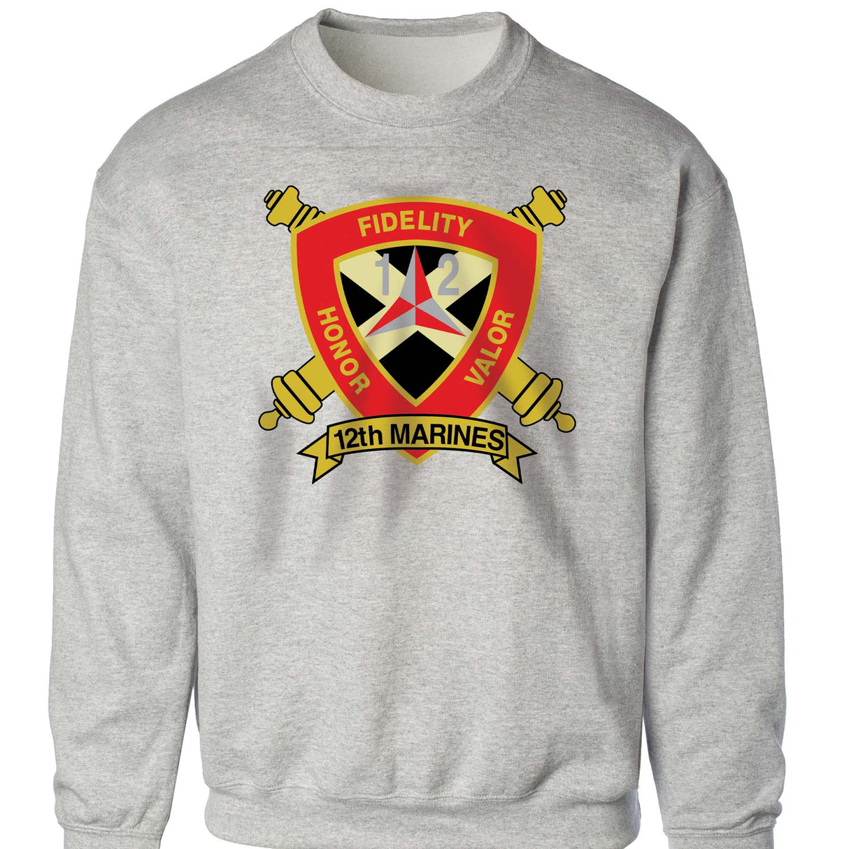 12th Marines Regimental Sweatshirt - SGT GRIT