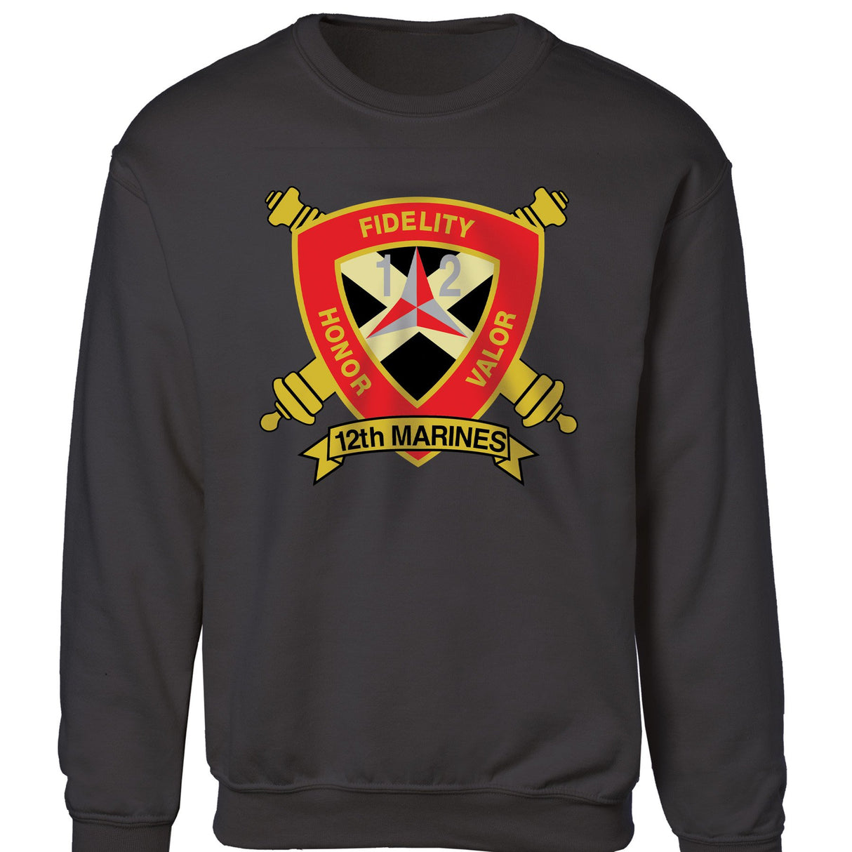 12th Marines Regimental Sweatshirt - SGT GRIT