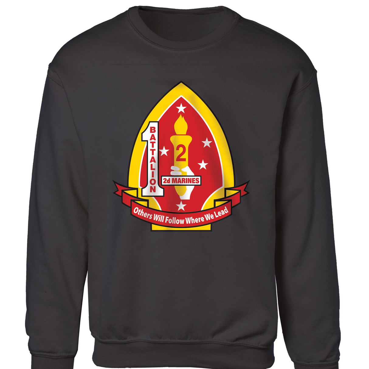 1st Battalion 2nd Marines Sweatshirt - SGT GRIT