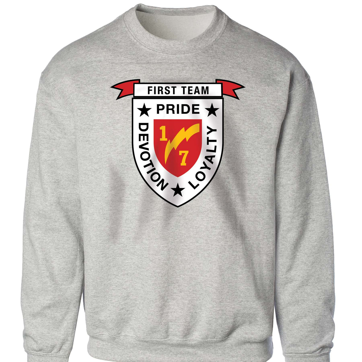 1st Battalion 7th Marines Sweatshirt - SGT GRIT