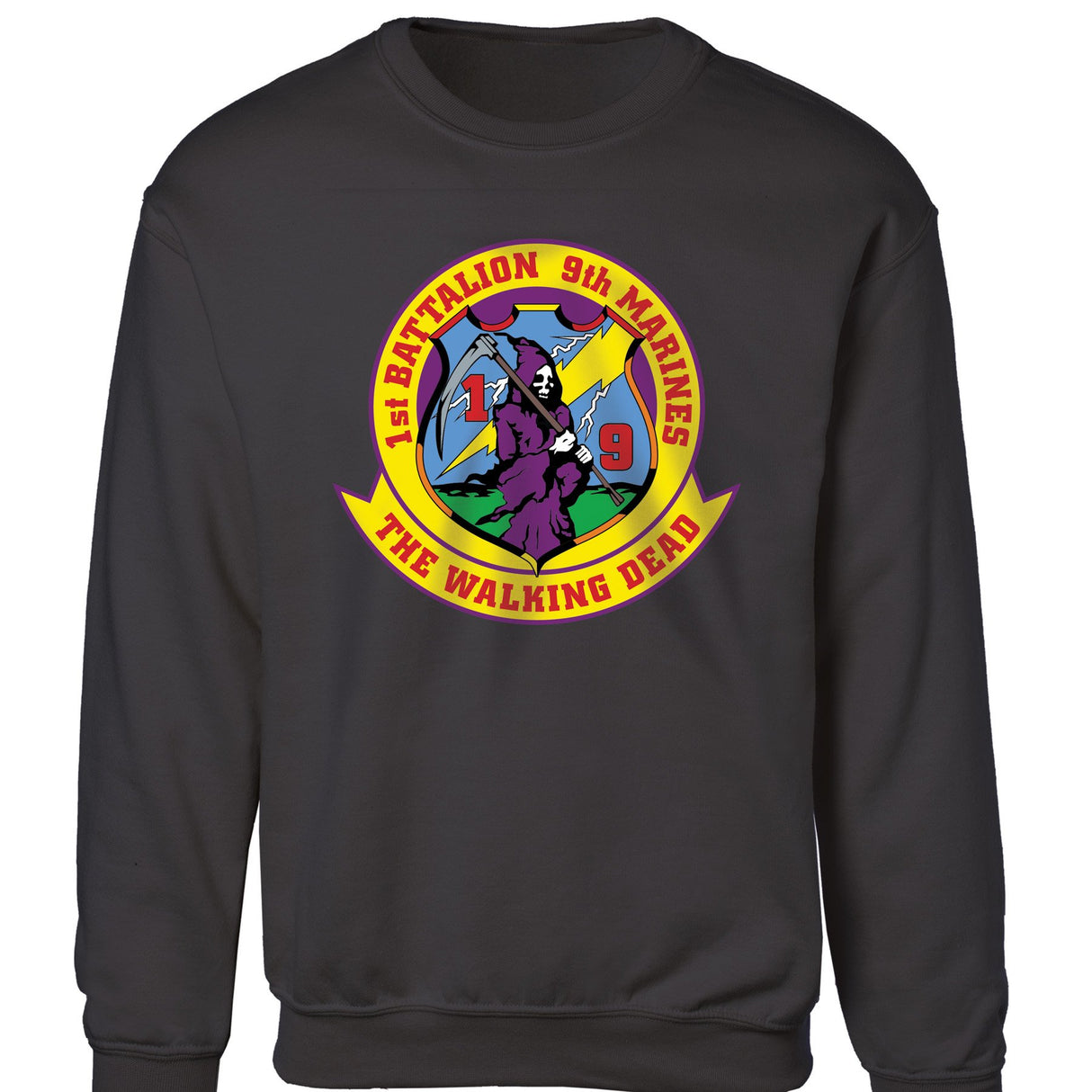 1st Battalion 9th Marines Sweatshirt - SGT GRIT