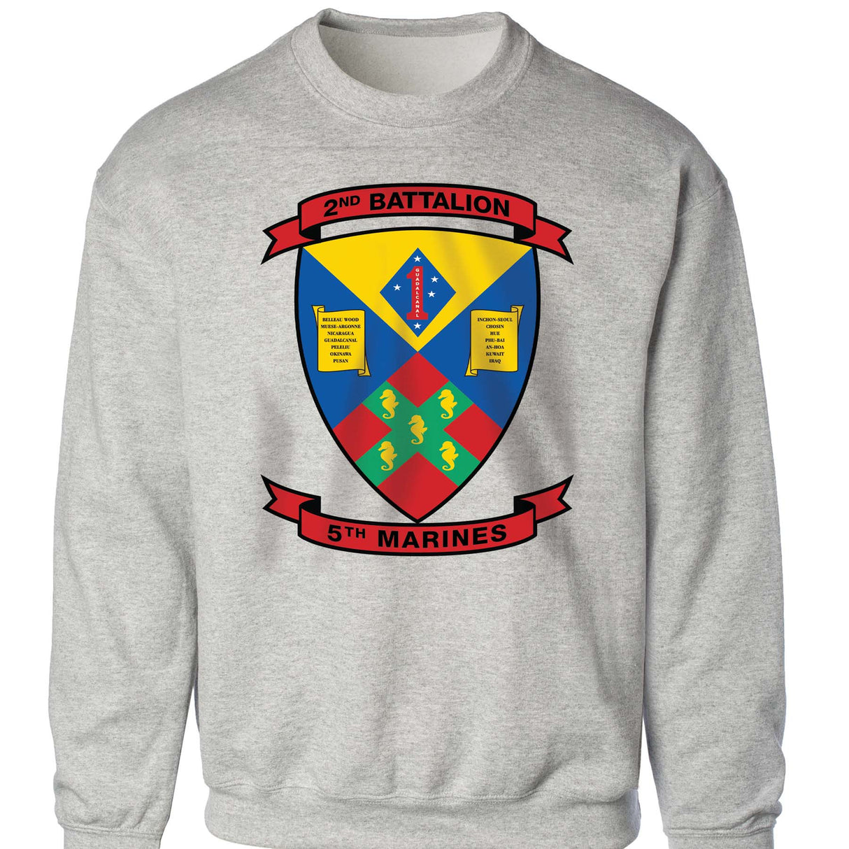 2nd Battalion 5th Marines Sweatshirt - SGT GRIT