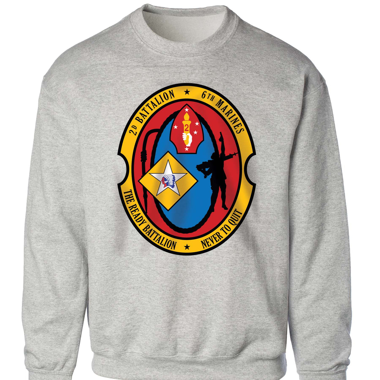 2nd Battalion 6th Marines Sweatshirt - SGT GRIT