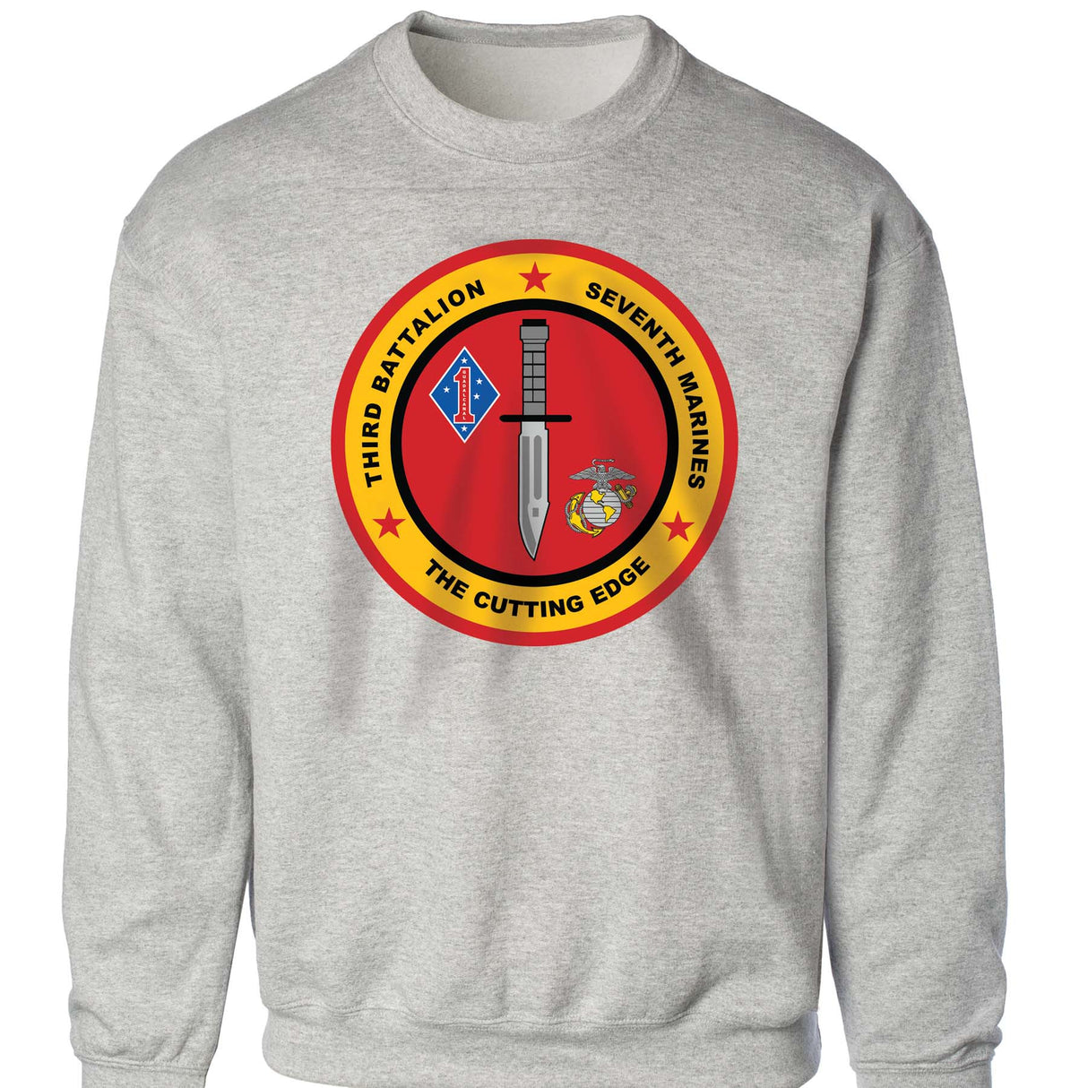 3rd Battalion 7th Marines Sweatshirt - SGT GRIT