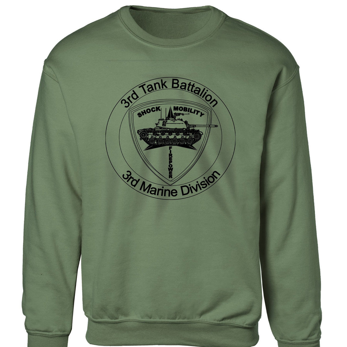 3rd Tank Battalion Sweatshirt - SGT GRIT