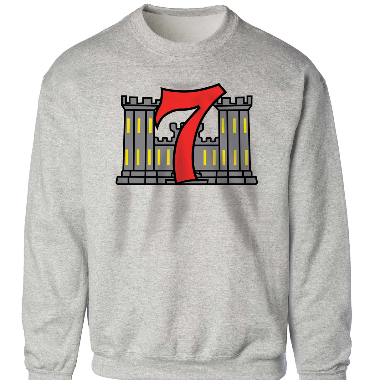 7th Engineers Battalion Sweatshirt - SGT GRIT