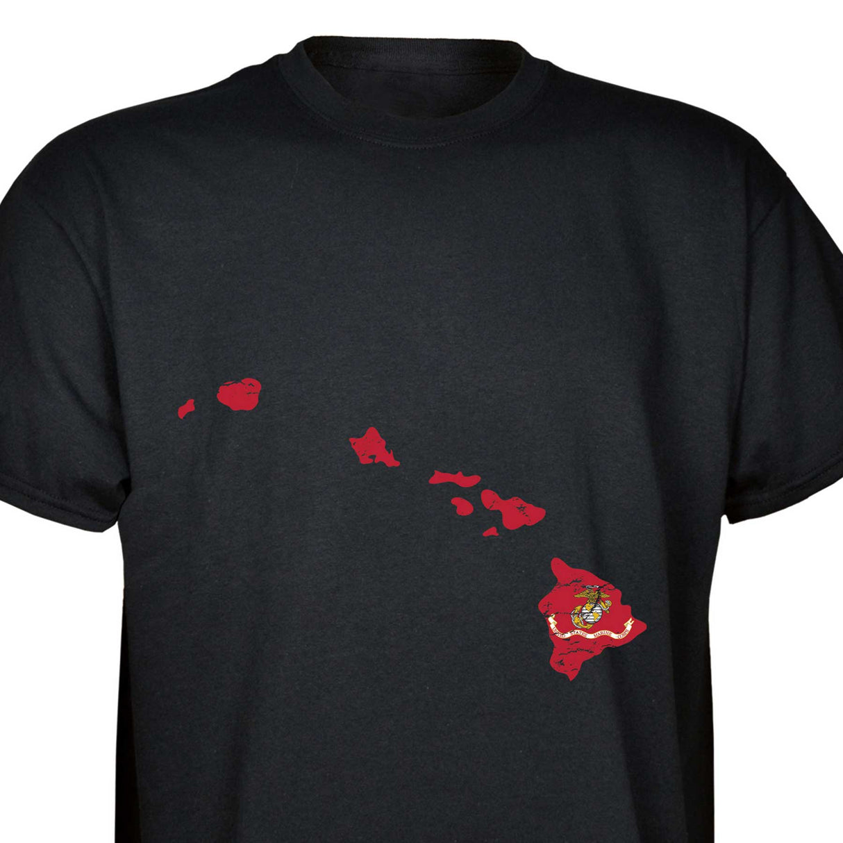 Customizable USMC T-Shirt with Choose-your-State Option - SGT GRIT