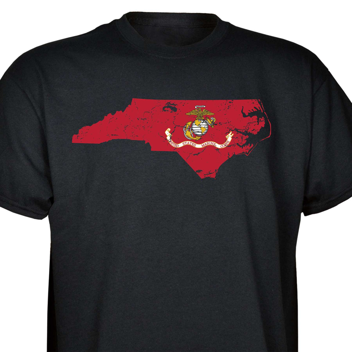 Customizable USMC T-Shirt with Choose-your-State Option - SGT GRIT