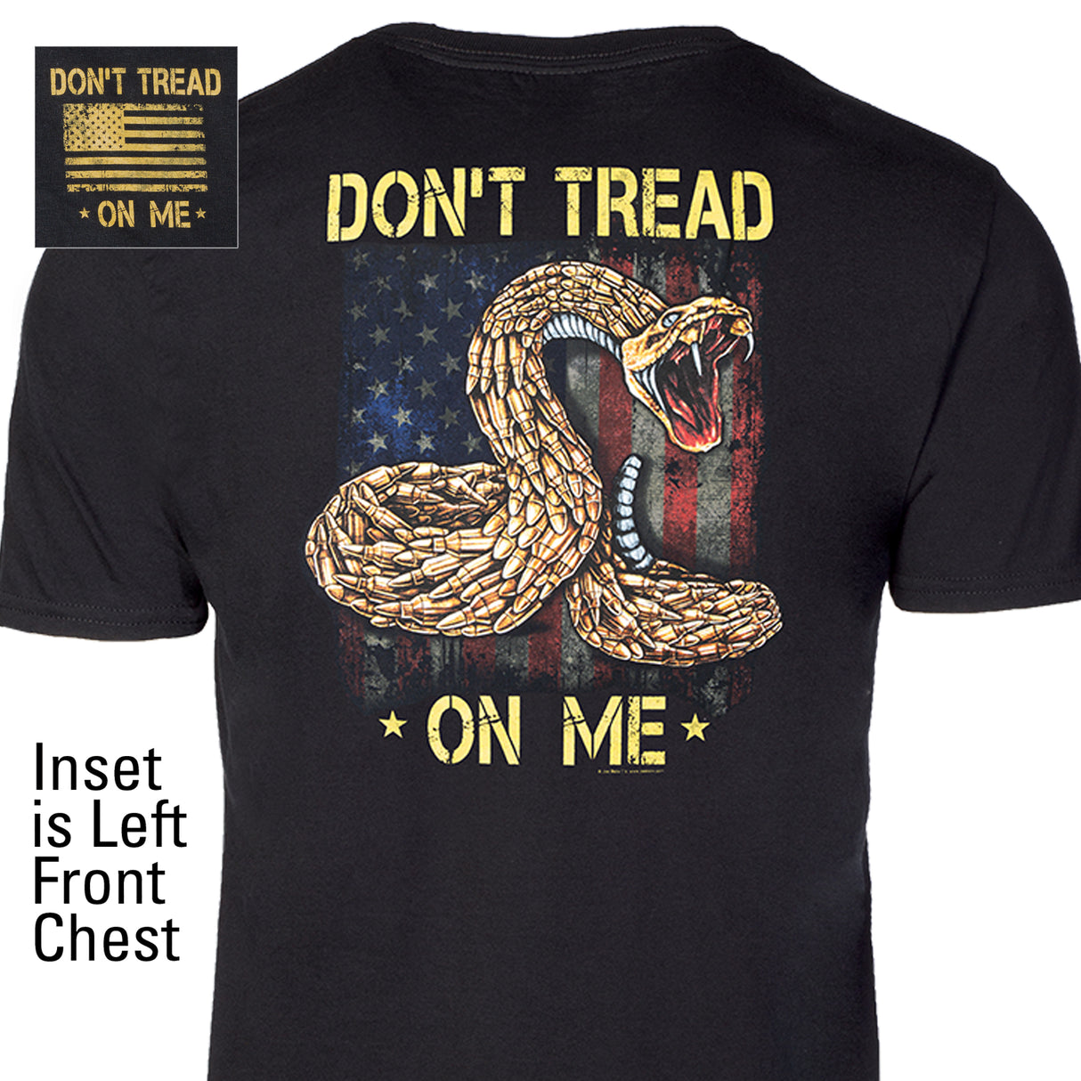 Don't Tread On Me T-shirt - SGT GRIT