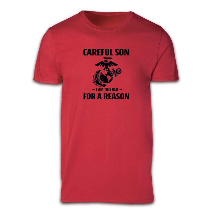 Marine Graphic 'Careful Son' Short-Sleeve T-shirt - SGT GRIT