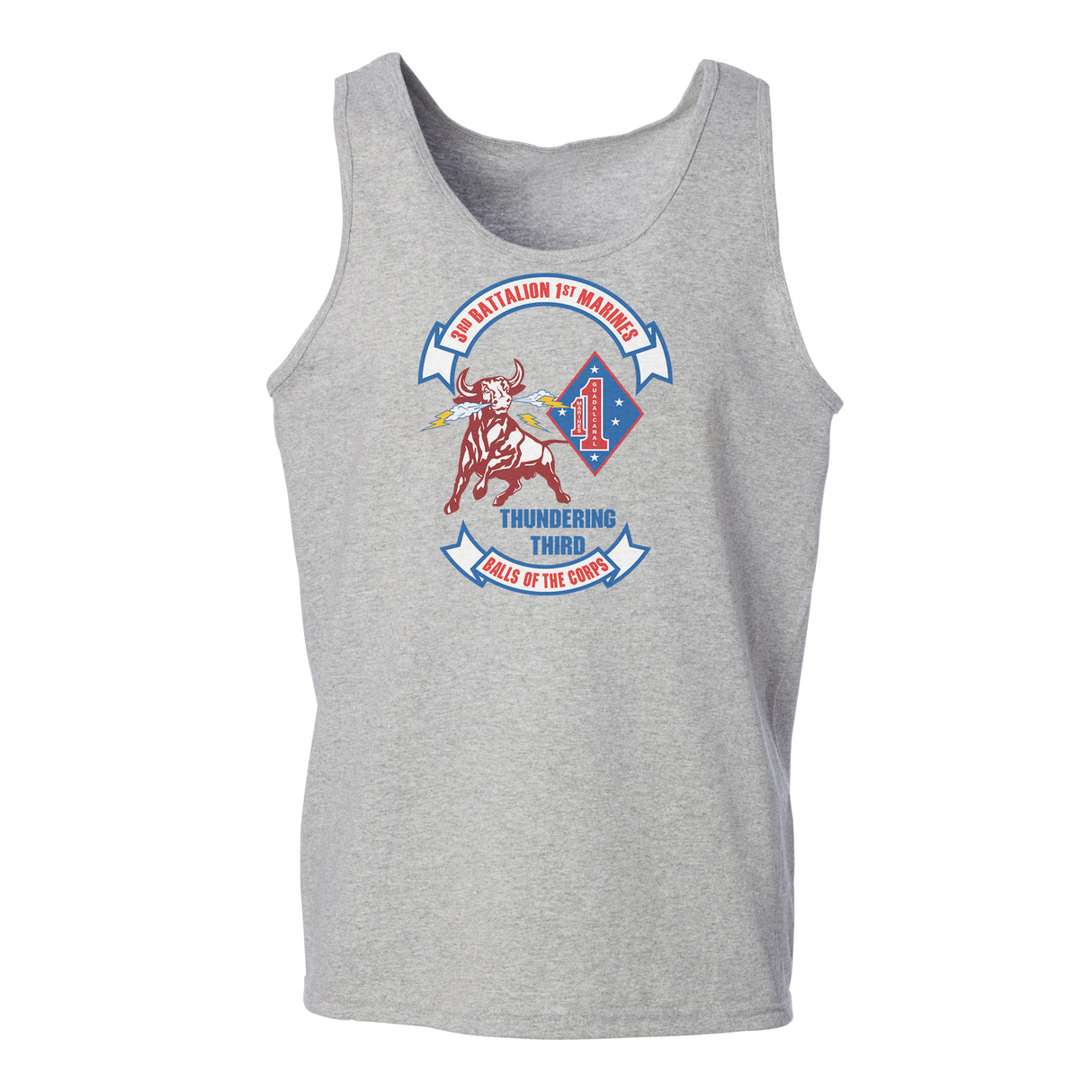 3rd Battalion 1st Marines Tank Top - SGT GRIT