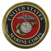 Marine Corps Chrome Auto Emblem - SGT GRIT