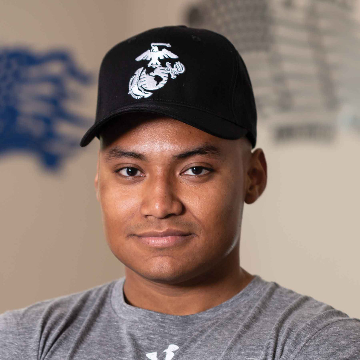 Eagle, Globe, and Anchor Hat – Black - SGT GRIT