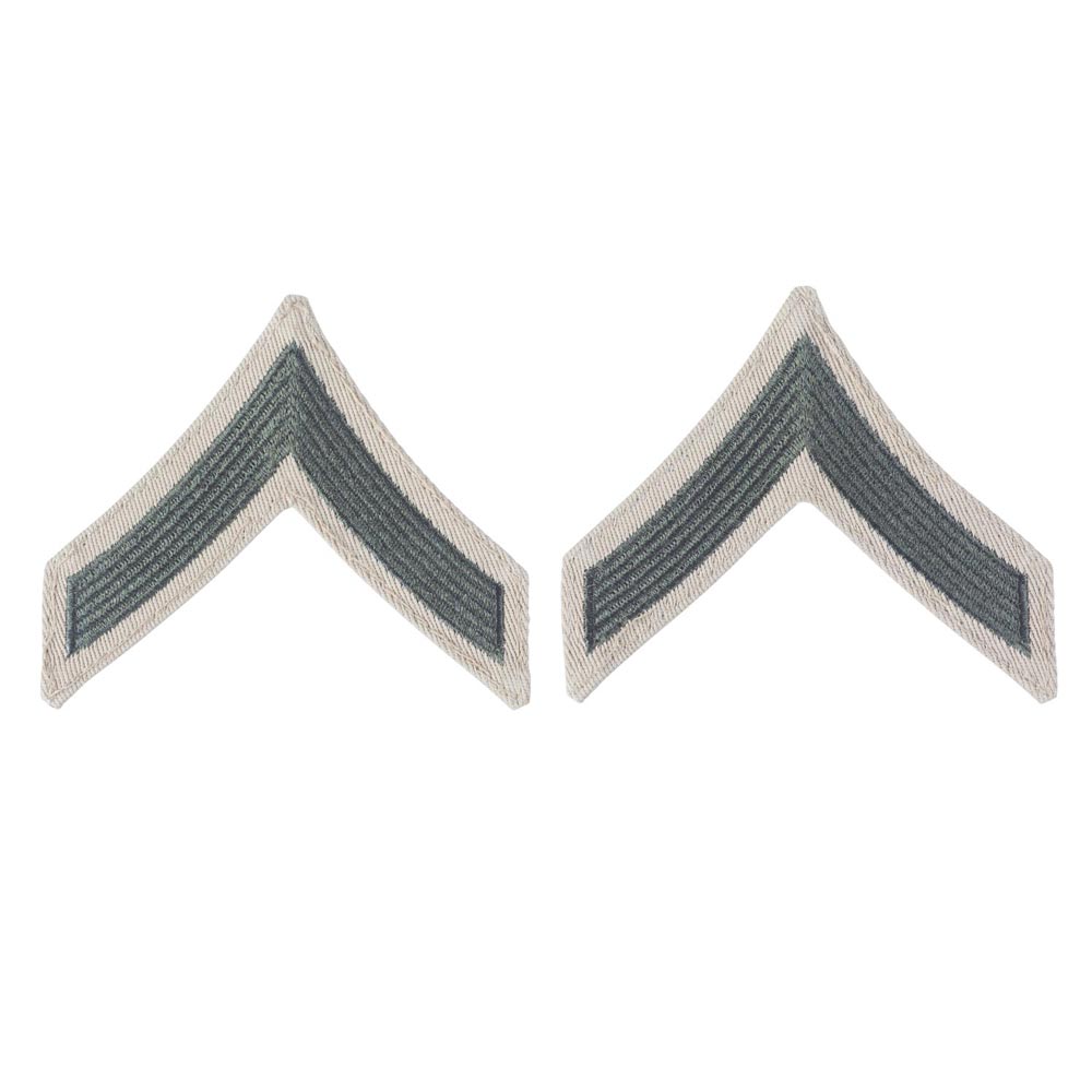 Green on Khaki Chevrons - SGT GRIT