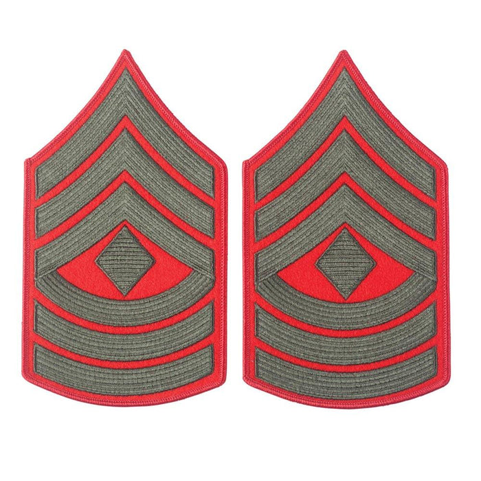Green on Red Chevrons
