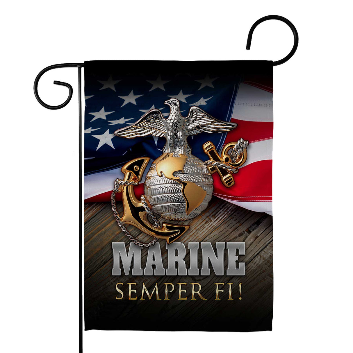 Semper Fi Garden Flag - SGT GRIT
