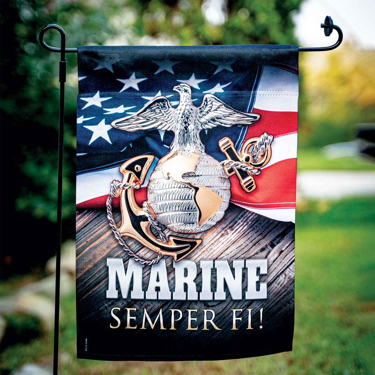 Semper Fi Garden Flag - SGT GRIT