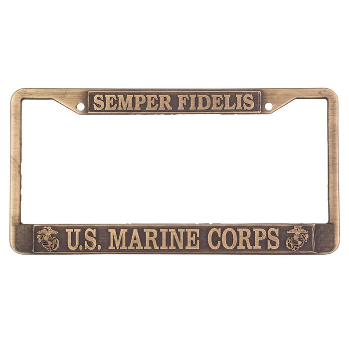 Semper Fi License Plate Frame
