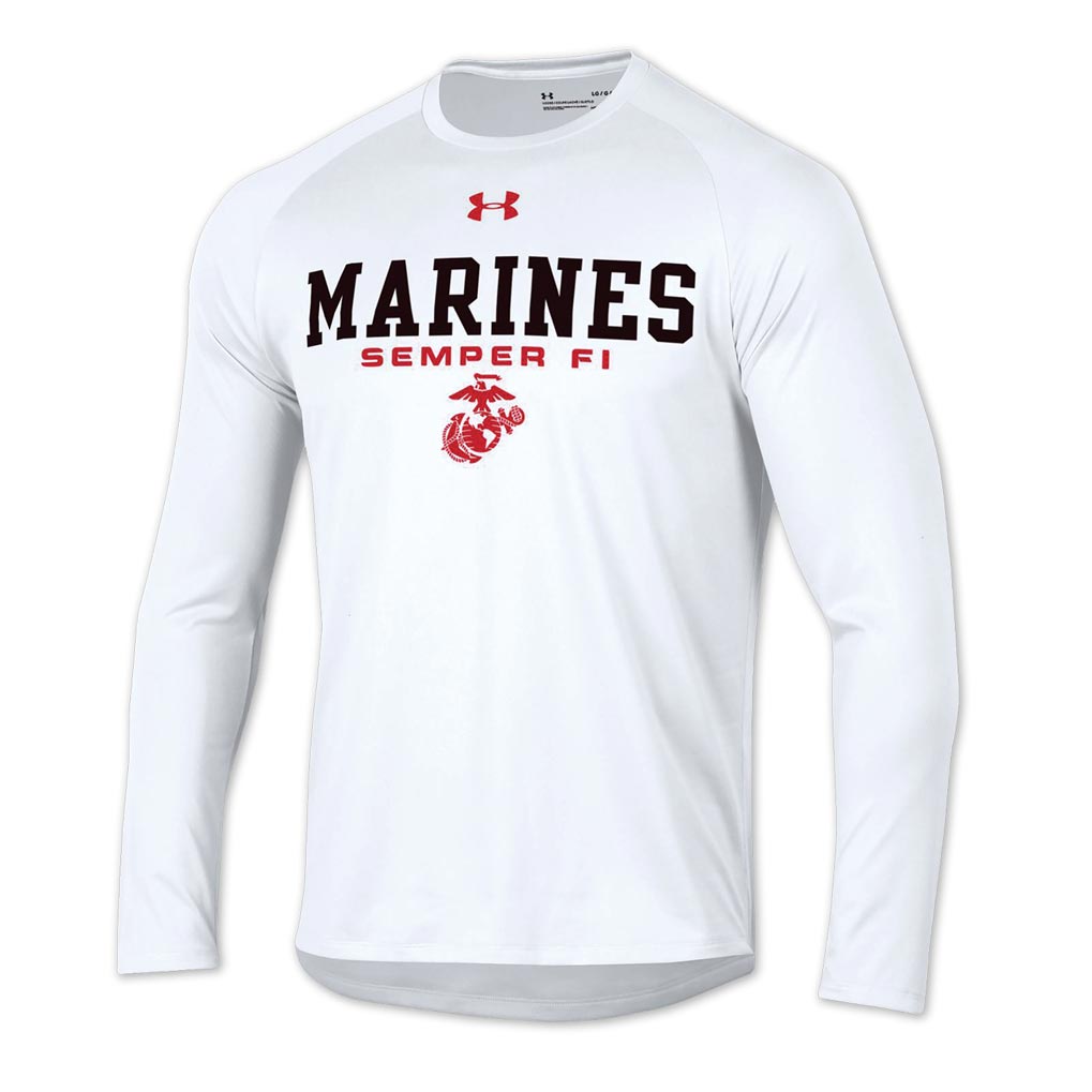 Under Armour Marines Semper Fi Long Sleeve Tech Tee - SGT GRIT