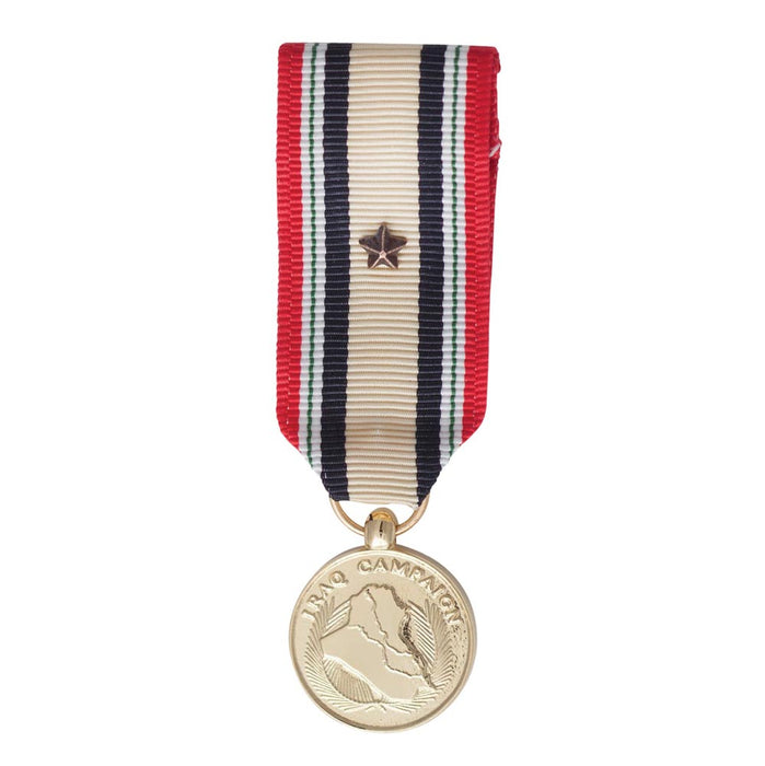 Iraq Campaign Mini Medal - SGT GRIT