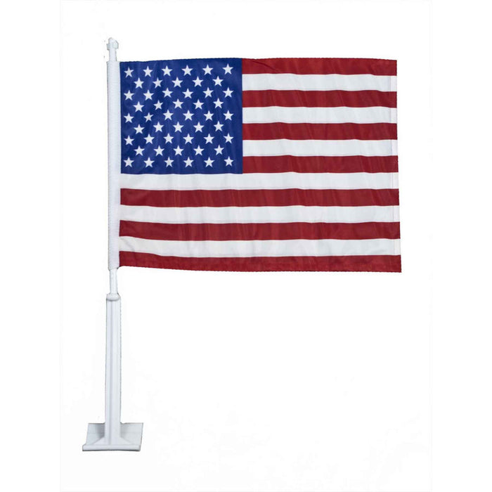 USA 11" x 14" Nylon Car Flag