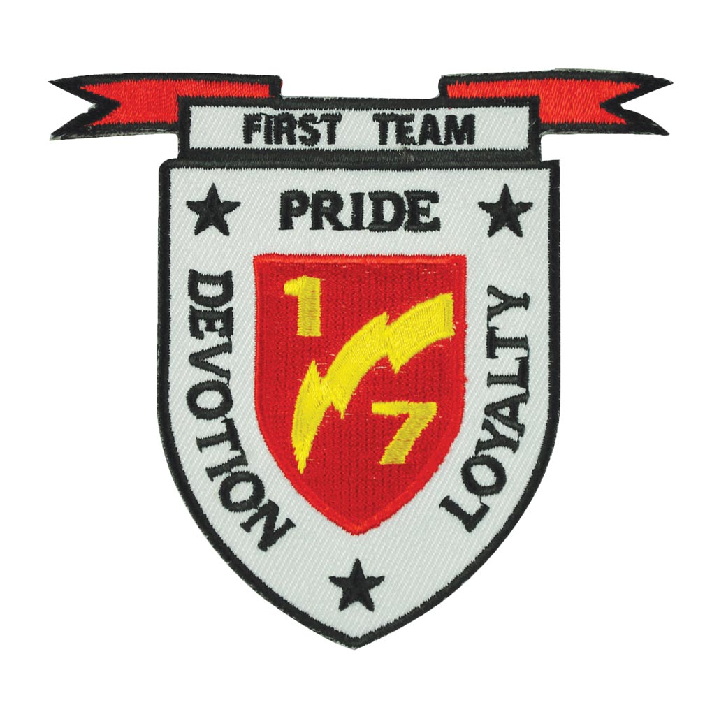 1st Battalion 7th Marines Patch - SGT GRIT