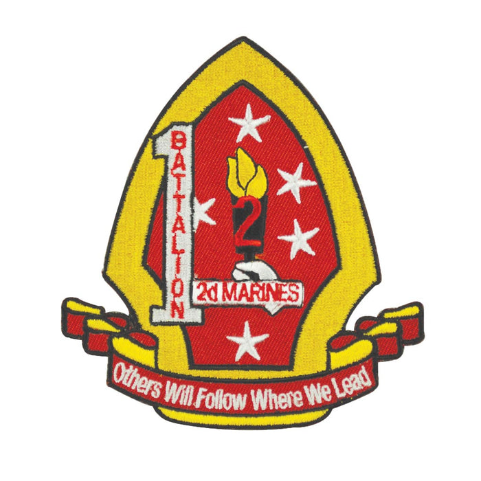 1st Battalion 2nd Marines Patch - SGT GRIT