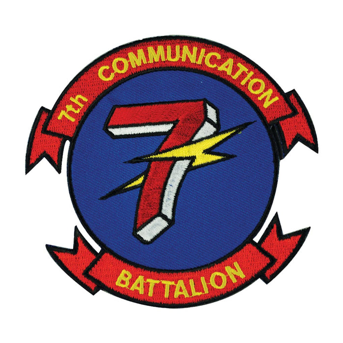 7th Communication Battalion Patch - SGT GRIT