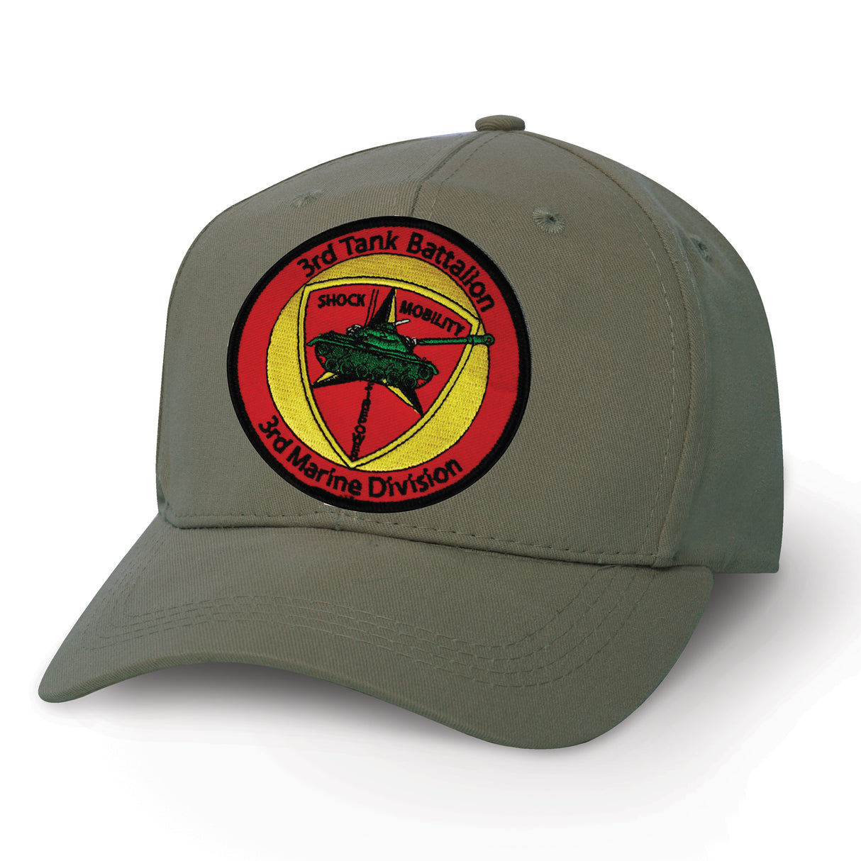 3rd Tank Battalion Patch Cover - SGT GRIT