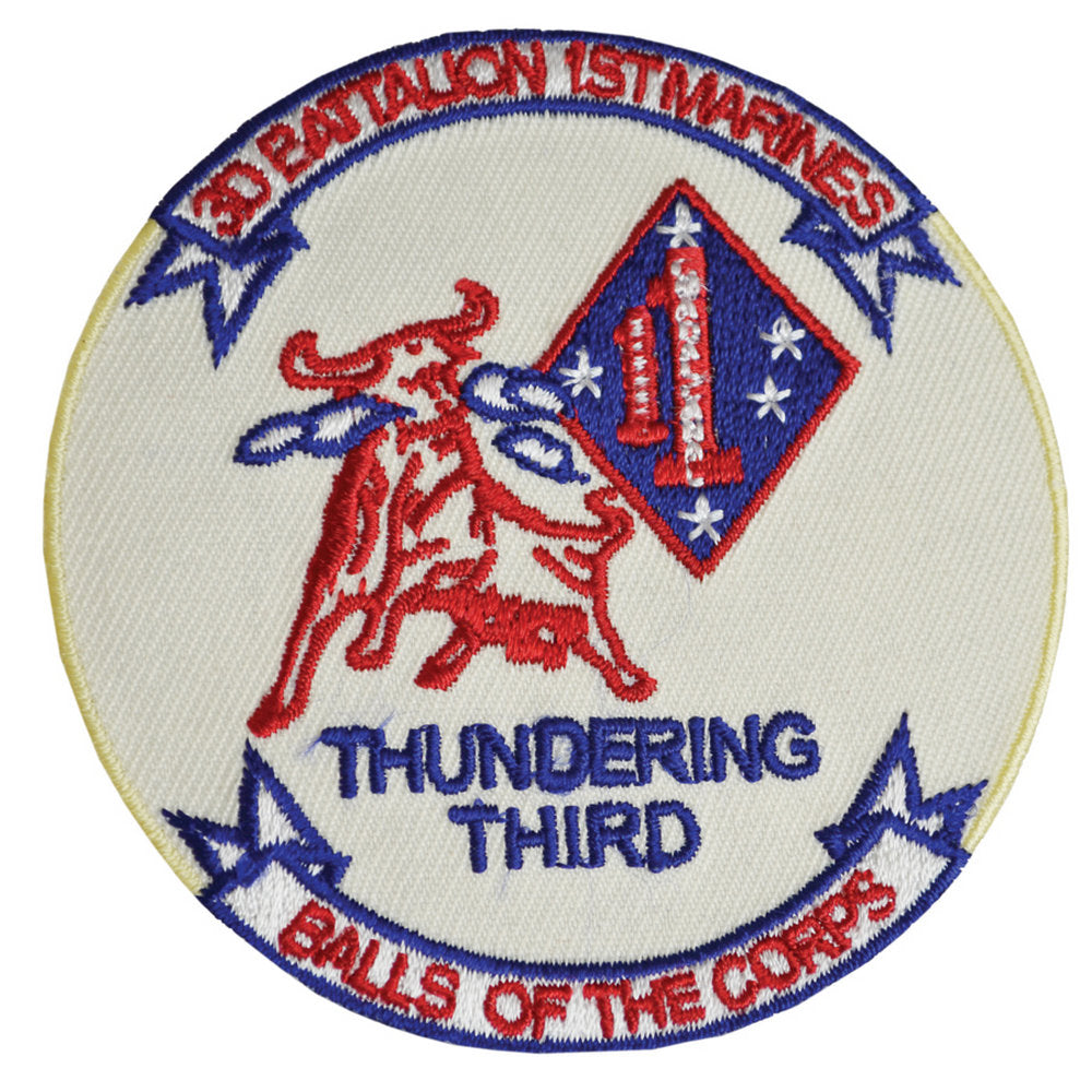 3rd Battalion 1st Marines Patch - SGT GRIT