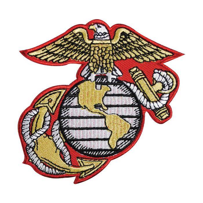 Eagle Globe & Anchor Patch with Hook and Loop Backing - SGT GRIT