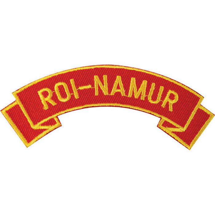 Roi-Namur Rocker Patch - SGT GRIT