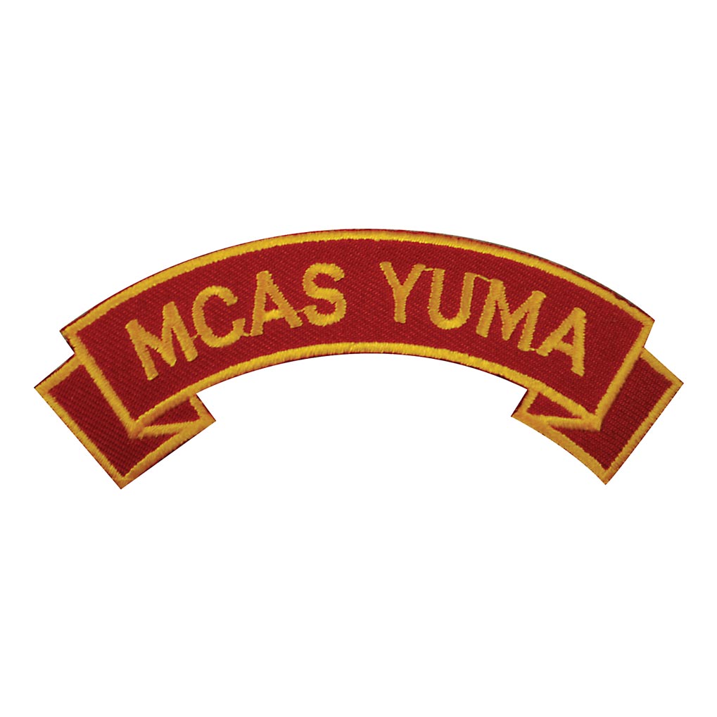 MCAS Yuma Rocker Patch - SGT GRIT